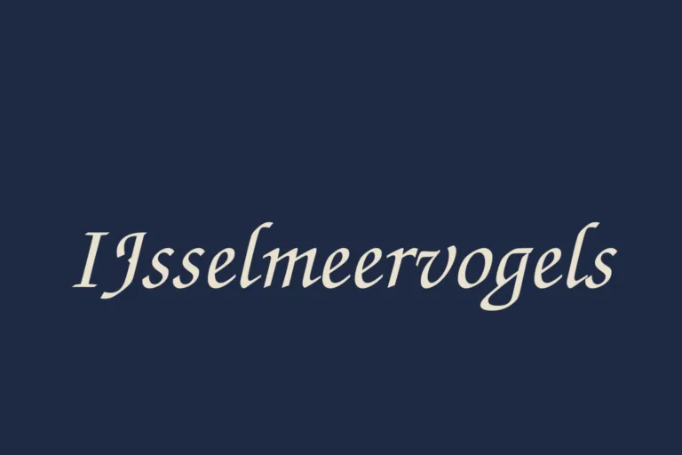 Ijsselmeervogels