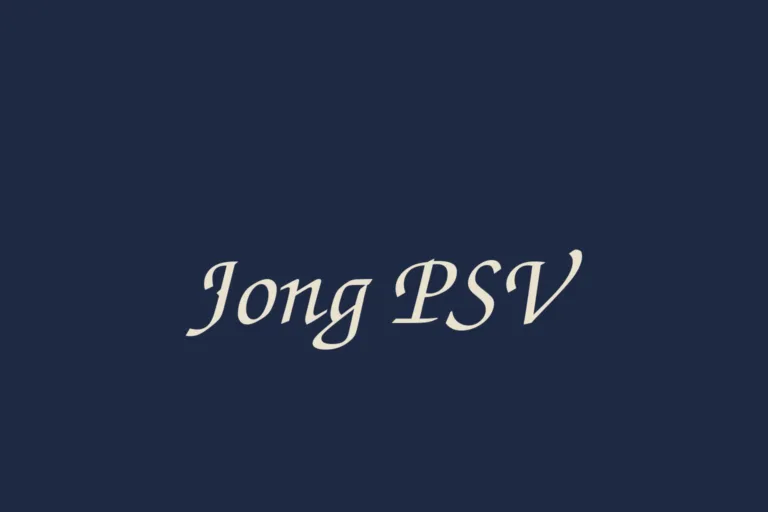 Jong Psv