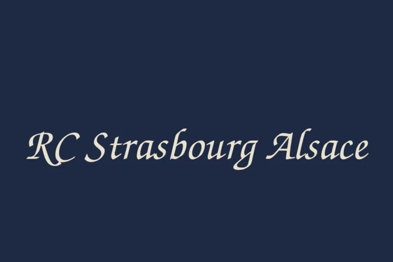 Rc Strasbourg Alsace