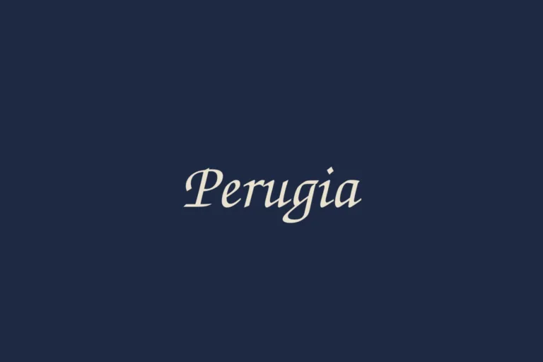Perugia