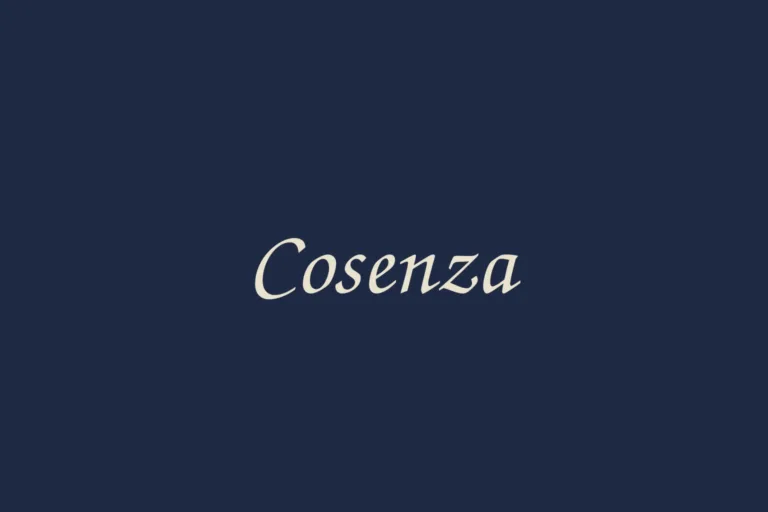 Cosenza