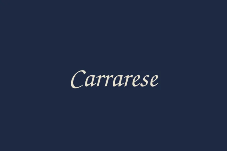 Carrarese