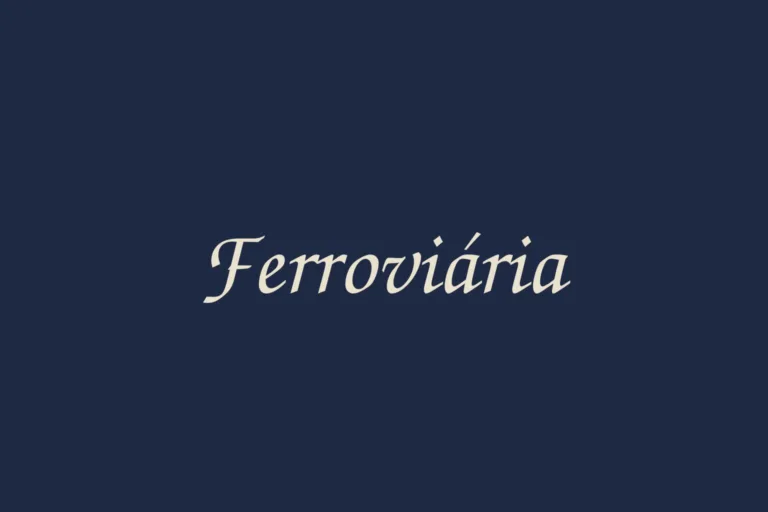 Ferroviaria