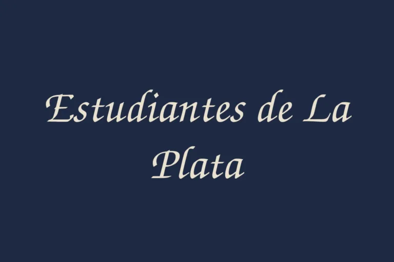 Estudiantes De La Plata